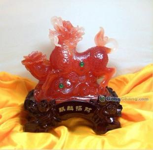 琉璃神獸，招財鎮宅 廠家直供創意琉璃貔貅與麒麟鑒賞